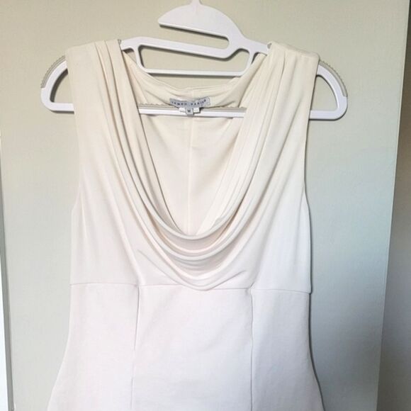 Tempo Paris Off white cowl neck dress Size M - Picture 3 of 12